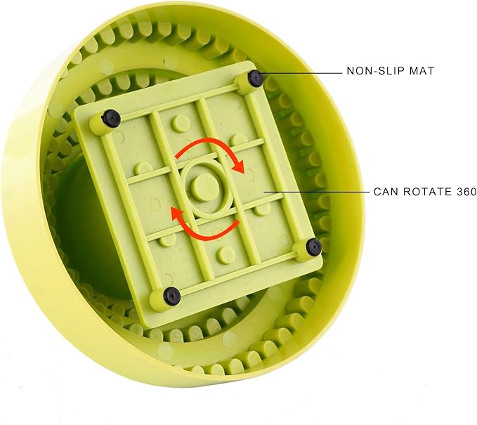 DZQ Rotating Bur Holder 116 Holes,Rotary Tool Holder 1/8"Diameter,Mandrel Drill Holder 360 Degree Rotating,for Drill Home and Garage Tool Accessories(Light Green)