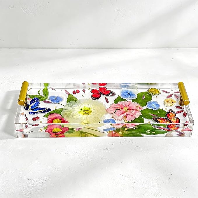 RESINWORLD 1'' Deep Tray Mold, Small Flat Tray Silicone Mold - Image 3