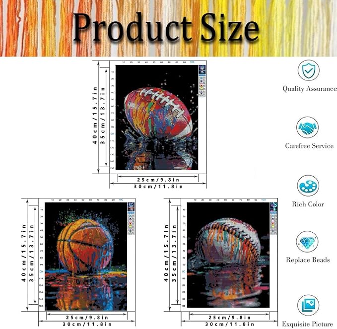 3 Pack Stamped Cross Stitch Kits - Image 4