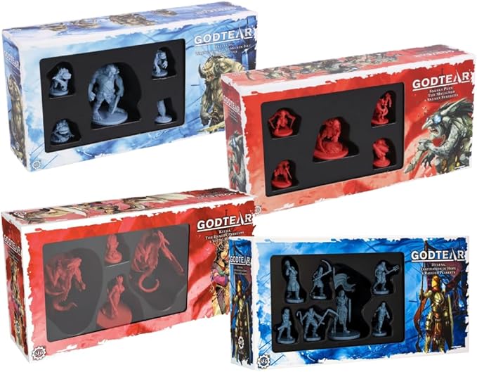 SFG Steamforged Games: Godtear The Board Game Bundle by DarkestDungeon