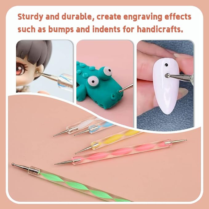14 PCS Dotting Tools Ball Styluses - Image 5