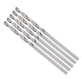 Drill Bit, 1.3mm Cutting Diameter, 4241 HSS 118° Cutting Angle Uncoated Bright Versatile Jobber Bits - (Applications: for Drilling Plastic Wood Soft Metal), 5-Pieces