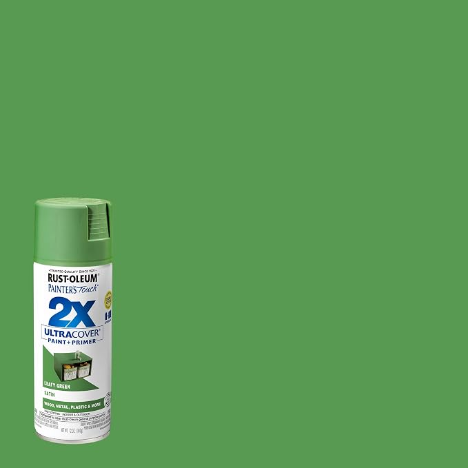 Rust-Oleum 249072 Painter's Touch 2X Ultra Cover Spray Paint, 12 oz, Satin - Image 2