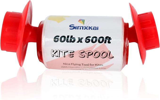 Simxkai Kite Spool, Reel Winder, Grip String Handle, 600 feet Twisted Line - Image 4