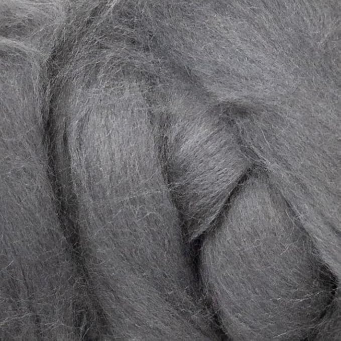 Colored Natural Wool roving, 8 OZ. Best Wool - Image 4