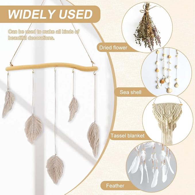 2Pcs 15 Inch Driftwood for Crafts Natural Driftwood Decorative Branches - Image 5