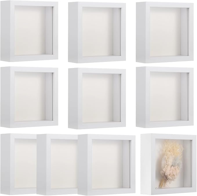 10 PCS Mini Shadow Box Frames by OMISTAR