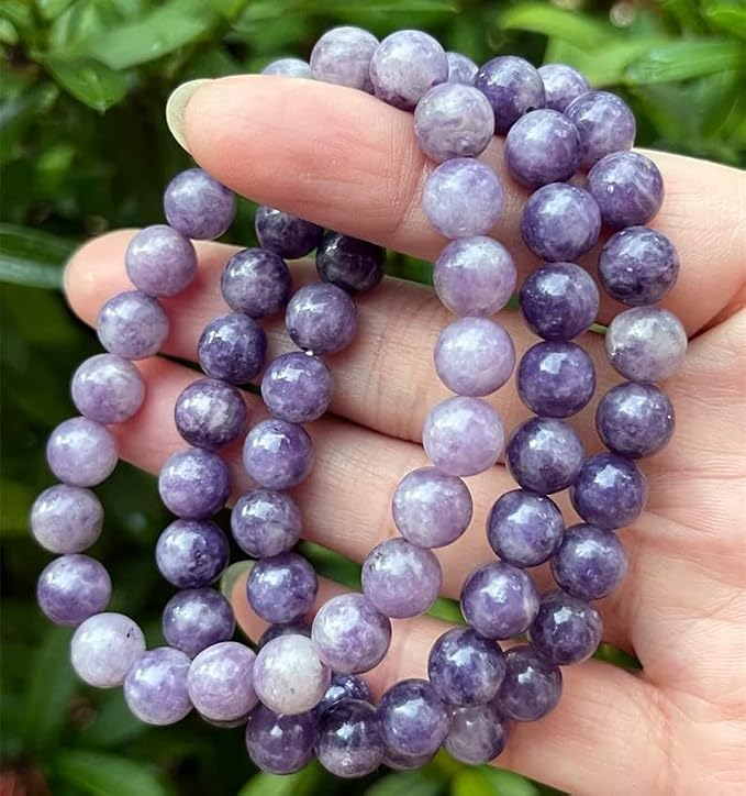Zenkeeper 116 Pcs Lepidolite Beads - Image 4