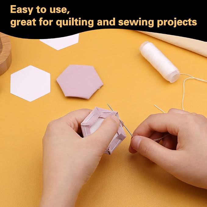 Veroave Quilting Templates, Hexagon Paper Piecing - Image 4