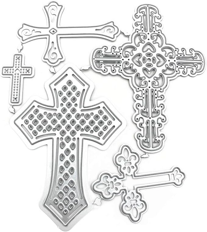 Mvchif-ay Cross Set Cutting Dies by MVCHIFAY