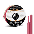 1/8'' Heat Shrink Tubing, 50 Ft 3:1 Waterproof Heat Shrink Tubing Roll, Marine Grade Adhesive Lined Heat Shrink Tube for Wire Insulation,UL Listed and RoHS Compliant Red