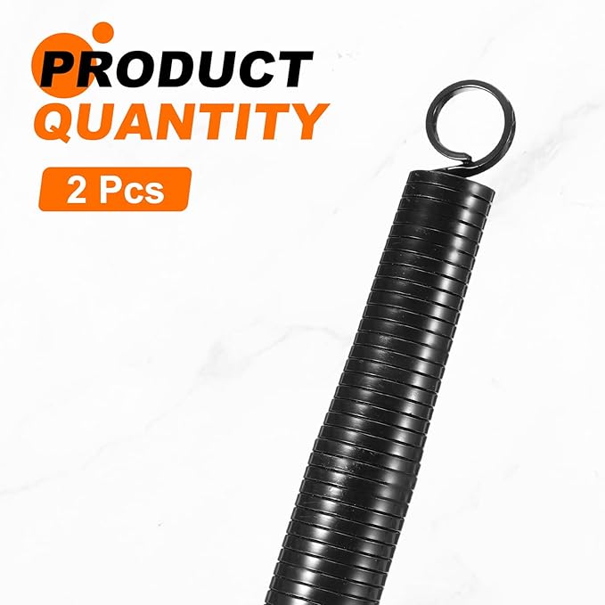 HARFINGTON 2pcs PVC Spring Tube Bender 26.8mm OD 520mm Long B Type Conduit Pipe Bender Bending Spring for Pipe Bending Devices in Home Hydropower, Black
