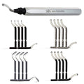 AFA Tooling - Deburring Tool with 21 High Speed Steel Swivel Blades - Works on Metal, Resin, PVC Pipes, Copper, Plastic and 3D Printed Edges - Plumbing & 3D Printing Burr Removal Reamer Tool