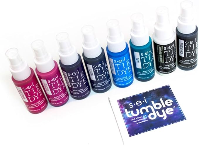 SEI 8 Pack Galaxy Tie Dye Spray Kit, Tye Dye Kits - Image 5