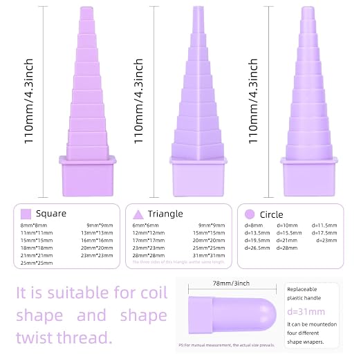 Wire Wrapping Mandrel Jewelry Shape Mandrel Kit Jewelry Making Bending Shaping - Image 5