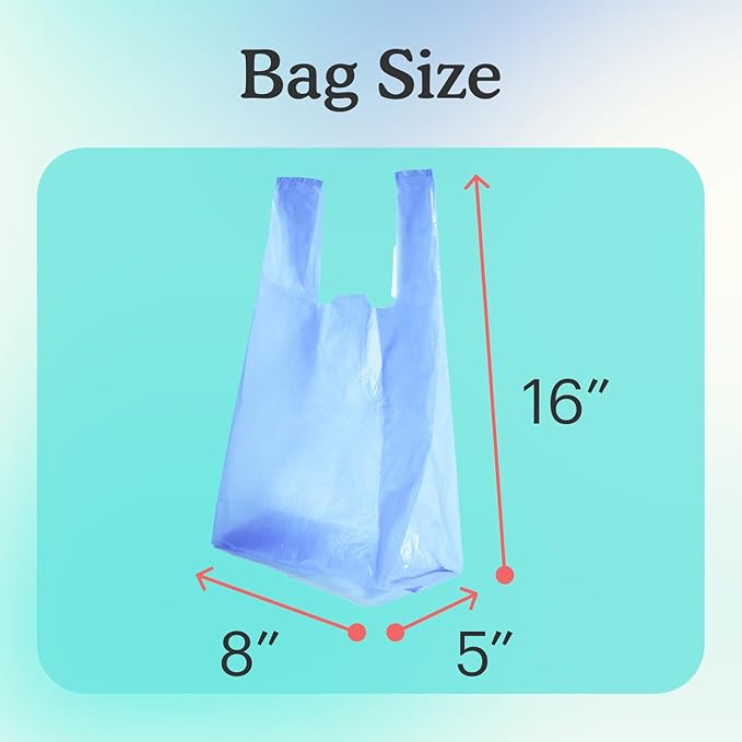 Because Incontinence Disposal Bags, Discreet, Tear Resistant Adult Disposal Bags for Men & Women, Extra-Large, Leak Protection, Odor Blocking, 150 Count (3 packs of 50)