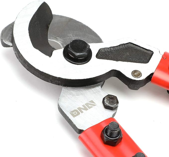 DNA Motoring TOOLS-00118 Cable Cutter - 23 in., Heavy Duty Wire Cutting Tool w/Smooth Mating Jaws, Rubber Handles