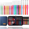 Yarniss 20 Sizes Crochet Hooks 0.5mm-10mm, Ergonomic Crochet Hooks Set by Yarniss