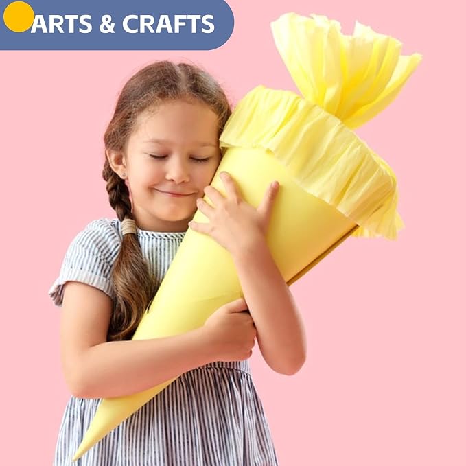 Yellow Wrapping Paper Craft Paper Kraft Paper Roll 15"x450", Bulletin Board - Image 8