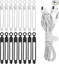 16Pcs 4.2" Silicone Cable Ties Cord Organizer by ELECTRONICSORGANIZATION