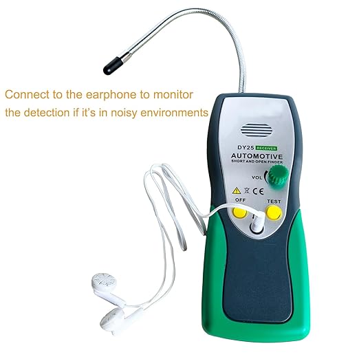 Professional Automotive Circuit Tracer - 6-42V Short & Open Finder with Adjustable Probe | Car Wire Tracker for Short Circuit Detection, Broken Wires & Current Leaks | Electrical Diagnostic