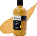 Artecho Yellow Ochre Acrylic Paint 500ml / 17oz Large Bottle | Semi Glossy by Artecho