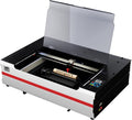 Monport Reno 65W Desktop CO2 Laser Engraver＆Cutter, 16x24 Workbed Laser Engraving Machine with New Semi-Autofocus, 2 Working Platforms, axis Adjustable for Wood Acrylic Glass