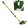 Telescoping Inspection Mirror - Standard Fiberglass, Lightweight & Durable, 4 ft - 8 ft Pole, 8 x 10 inch Acrylic Mirror
