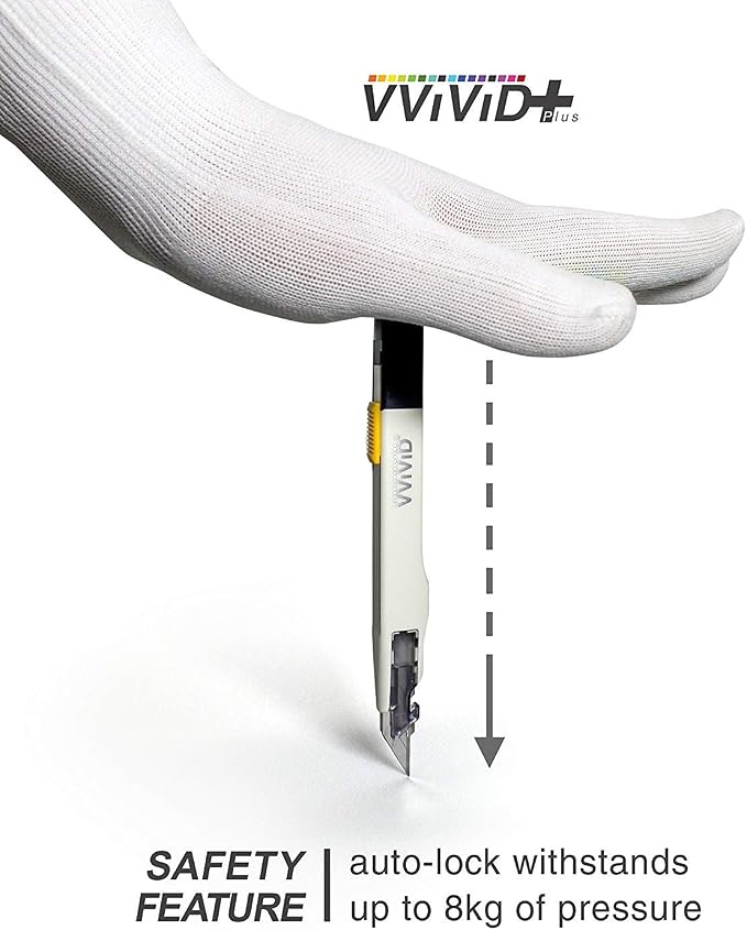 VViViD Premium Retractable Precision Balanced Multi-Use Utility Cutting Knife - Image 4