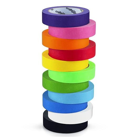 Craftzilla Colored Masking Tape by Craftzilla