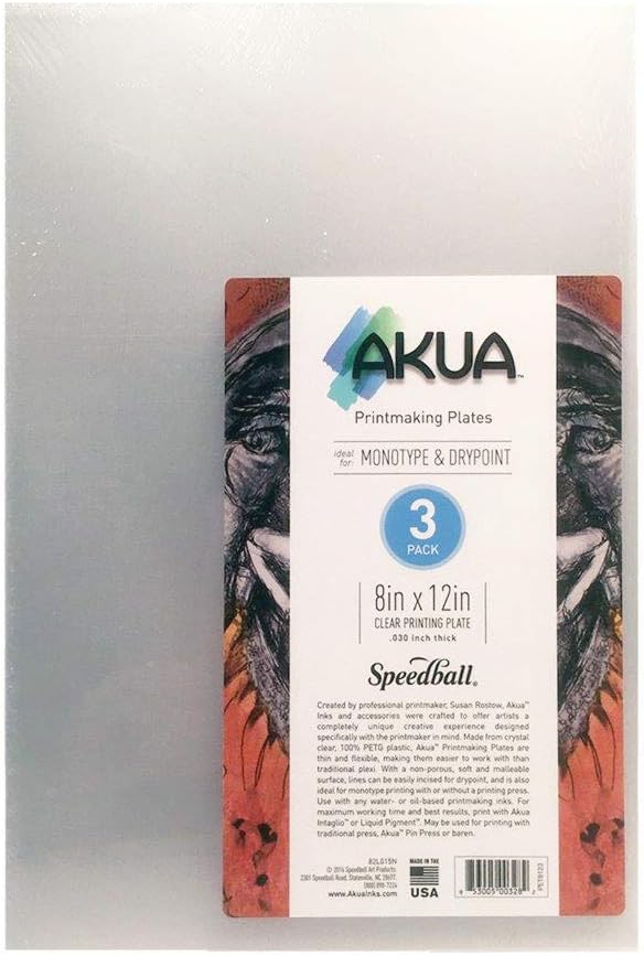 Akua Printmaking Plate, 8-Inch x 12-Inch by SpeedballArt