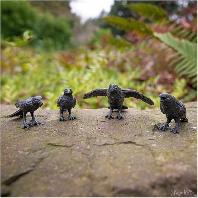 Archie McPhee Murder of Crows Figures | Set of 4 - Image 3