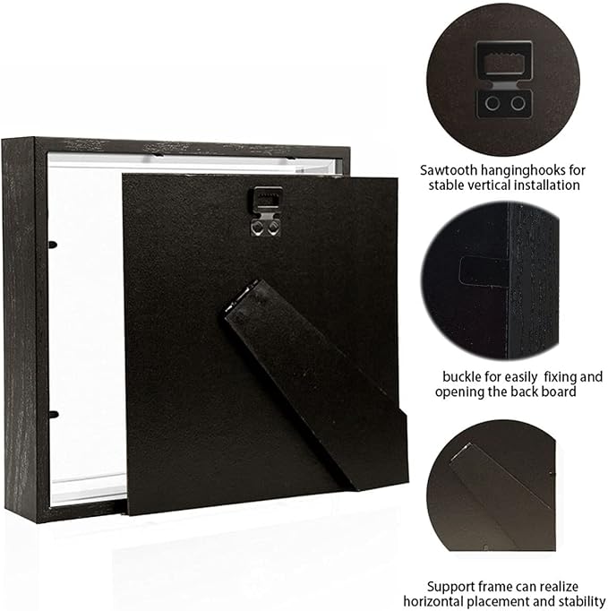 8x8 Shadow Box Frame Display Case - Image 3