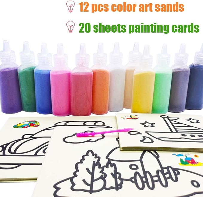 Zddaoole 32 PCS Art Sand Kit - Image 2