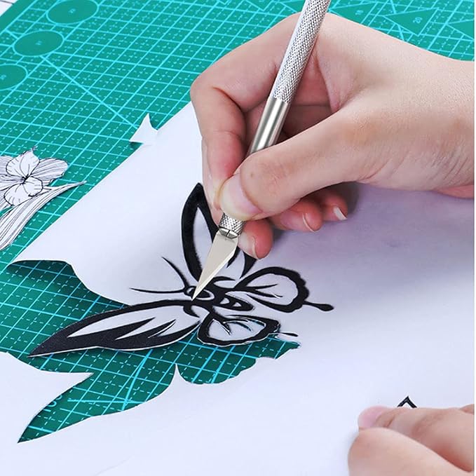 Jneoace Exacto Knife Precision Carving Craft Hobby Knife Kit - Image 5