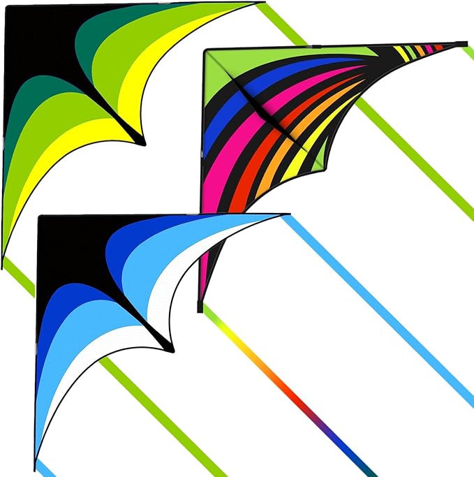 Mint's Colorful Life Delta Kite by MintsColorfulLife