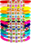 Heishi Surfer Clay Bead Bracelets Set by RINTOLER