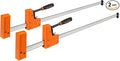 JORGENSEN 36-inch Bar Clamps, 90°Cabinet Master Parallel Jaw Bar Clamp Set, 2-pack