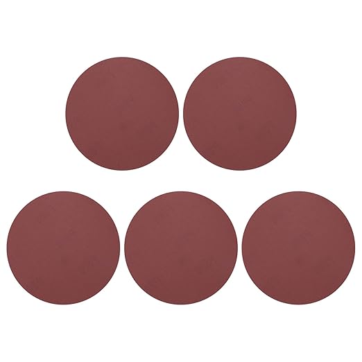 HARFINGTON 5 Pcs 6 Inch Sanding Disc 1000 Grit Hook and Loop Sandpaper Random Orbital Sander Pads for Woodworking Automotive Metal Polishing