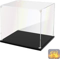 KOLIPI Acrylic Display Case for Collectibles Assemble Clear Acrylic Display Box by KOLIPI