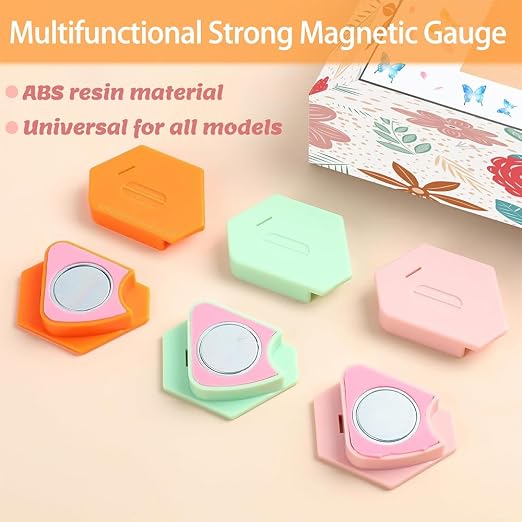 6 Pack Magnetic Seam Guide for Sewing Machine, Upgraded Multifunctional - Image 2