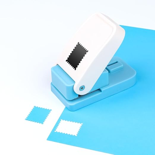 2Pcs/Set Stamp Punch, Stamp Puncher, 1X0.8inch Rectangular Postage Stamps - Image 8