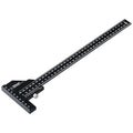 Scriber Gauge 300mm – CNC Metric Measuring Ruler, Marking Gauge, Layout Square, Woodworking Thickness Tool for Joinery, Cabinetry, DIY and Furniture Making (New Version)