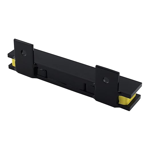 Master Magnetics 6" Magnetic Bar Tool Organizer - Easy to Install Magnet Storage Holder for House, Garage, Shed, or Job Site - Black Powder Coat