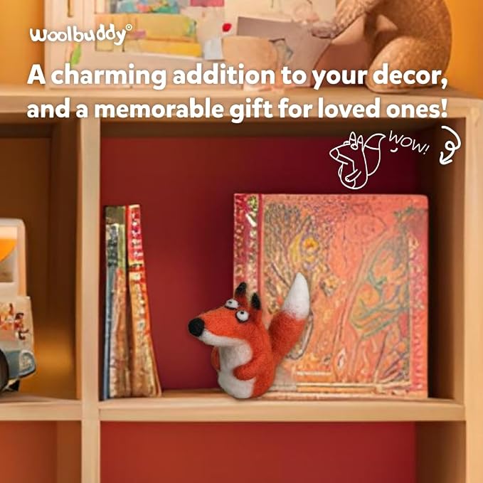 Woolbuddy Needle Felting Kit for Beginner Adults, Starter Set - Image 4