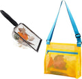 MUYIZI Beach Mesh Shovel with Mesh Shell Bags, Kids Filter Sand Scooper by MUYIZI