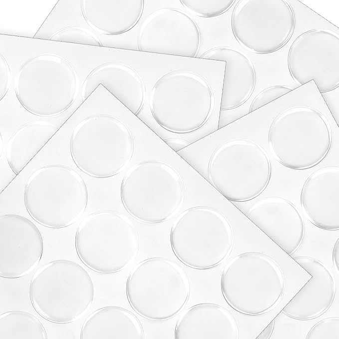 100 PCS Epoxy Stickers 1" Round Epoxy Bottle Cap Stickers Clear Epoxy-Resin - Image 7