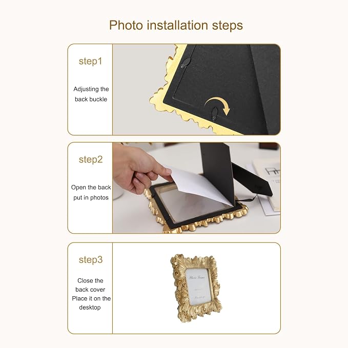 4x4 Vintage Picture Frames, Picture Frame - Image 6