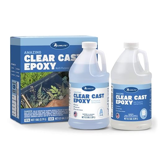 Alumilite Amazing Clear Cast Epoxy Resin Kit 1 Gallon by Alumilite