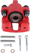 SCITOO Rear Left Brake Caliper Without Bracket 18-4678 Red Compatible For Ford 1997-2004 For Lincoln 1998-2010